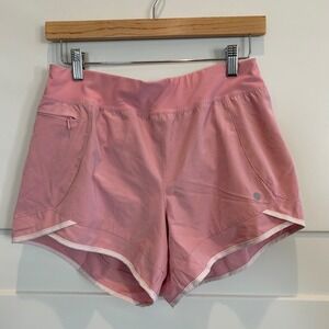 Apana Pink Athletic Shorts Women's Size S Workout Running Gym Sportswear